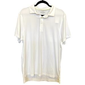 NWT J Crew White Men's Performance Polo Size Large